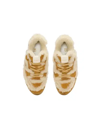 Balmain B-Court Flip shearling sneakers | Thumbnail 8 Balmain B-Court Flip shearling sneakers | Thumbnail 8