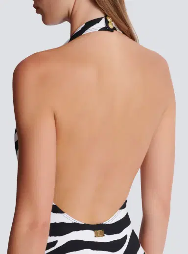 Balmain Zebra one-piece swimsuit | Thumbnail 5 Balmain Zebra one-piece swimsuit | Thumbnail 5