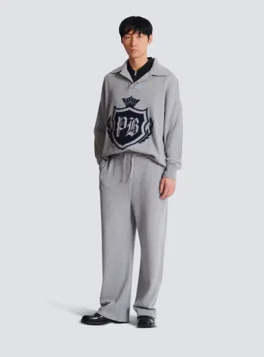 Balmain Eco-cashmere jogging bottoms | Thumbnail 2 Balmain Eco-cashmere jogging bottoms | Thumbnail 2