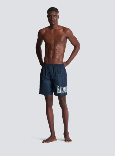 Balmain Swim shorts with College logo | Thumbnail 2 Balmain Swim shorts with College logo | Thumbnail 2