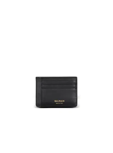 Balmain Anthem calfskin leather card holder | Thumbnail 2 Balmain Anthem calfskin leather card holder | Thumbnail 2
