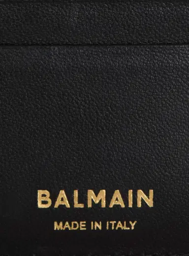 Balmain Anthem calfskin leather card holder | Thumbnail 3 Balmain Anthem calfskin leather card holder | Thumbnail 3