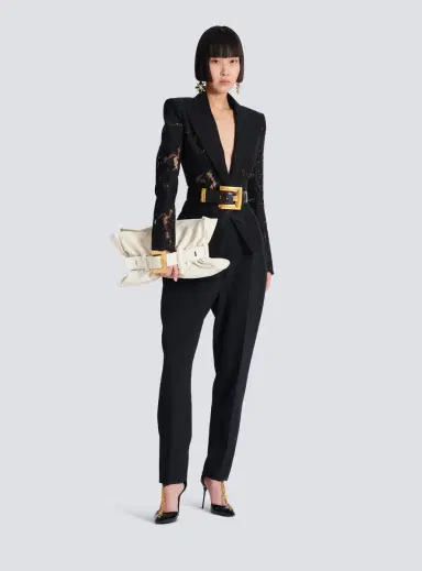 Balmain Medium Anthem bag in leather | Thumbnail 2 Balmain Medium Anthem bag in leather | Thumbnail 2