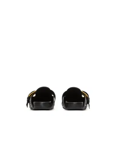Balmain Anthem mules in jacquard canvas with PB monogram | Thumbnail 4 Balmain Anthem mules in jacquard canvas with PB monogram | Thumbnail 4