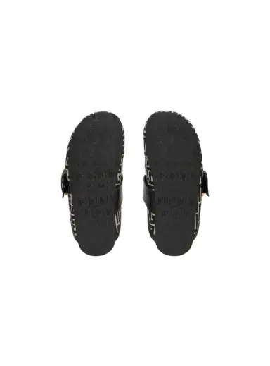 Balmain Anthem mules in jacquard canvas with PB monogram | Thumbnail 6 Balmain Anthem mules in jacquard canvas with PB monogram | Thumbnail 6
