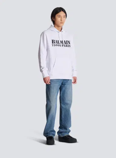 Balmain Stamp printed hoodie | Thumbnail 3 Balmain Stamp printed hoodie | Thumbnail 3