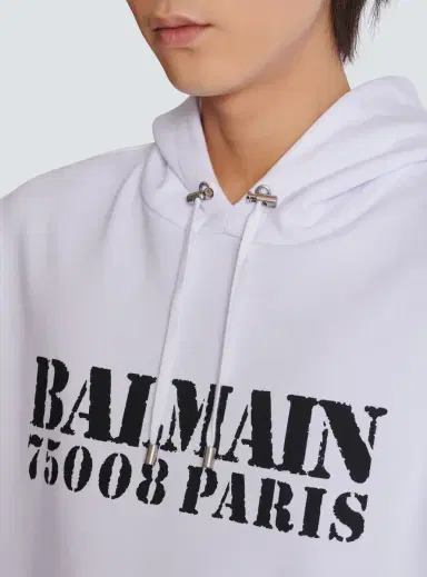 Balmain Stamp printed hoodie | Thumbnail 5 Balmain Stamp printed hoodie | Thumbnail 5