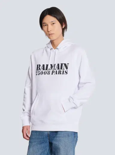 Balmain Stamp printed hoodie | Thumbnail 6 Balmain Stamp printed hoodie | Thumbnail 6