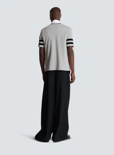 Balmain Sport V-neck T-shirt | Thumbnail 4 Balmain Sport V-neck T-shirt | Thumbnail 4