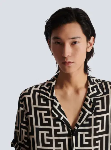 Balmain Short-sleeved monogrammed shirt | Thumbnail 6 Balmain Short-sleeved monogrammed shirt | Thumbnail 6