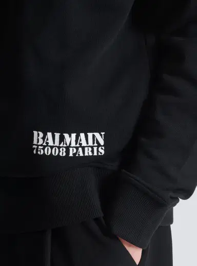 Balmain Small Stamp printed sweatshirt | Thumbnail 5 Balmain Small Stamp printed sweatshirt | Thumbnail 5