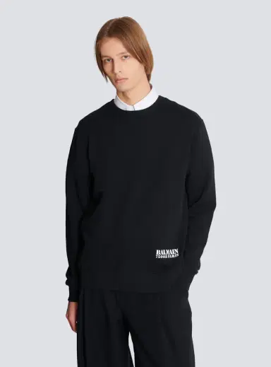 Balmain Small Stamp printed sweatshirt | Thumbnail 6 Balmain Small Stamp printed sweatshirt | Thumbnail 6