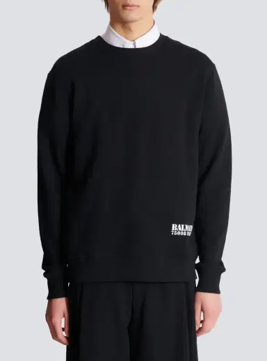 Balmain Small Stamp printed sweatshirt | Thumbnail 8 Balmain Small Stamp printed sweatshirt | Thumbnail 8