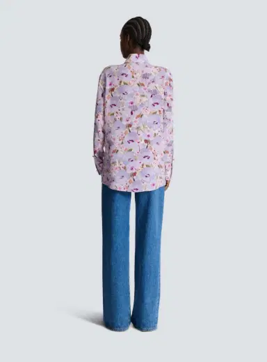 Balmain Printed cotton poplin shirt | Thumbnail 4 Balmain Printed cotton poplin shirt | Thumbnail 4