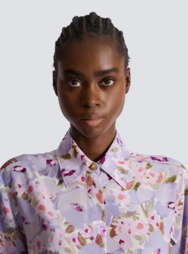 Balmain Printed cotton poplin shirt | Thumbnail 6 Balmain Printed cotton poplin shirt | Thumbnail 6