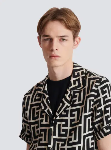 Balmain Pyjama shirt with monogrammed print | Thumbnail 6 Balmain Pyjama shirt with monogrammed print | Thumbnail 6