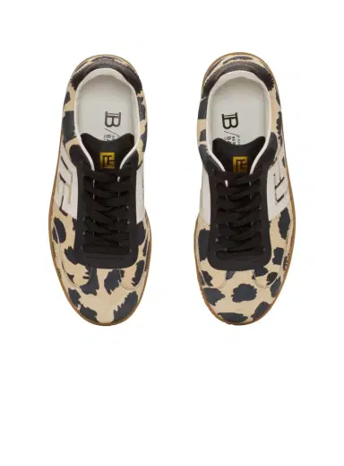 Balmain Swan leopard print suede leather sneakers | Thumbnail 8 Balmain Swan leopard print suede leather sneakers | Thumbnail 8