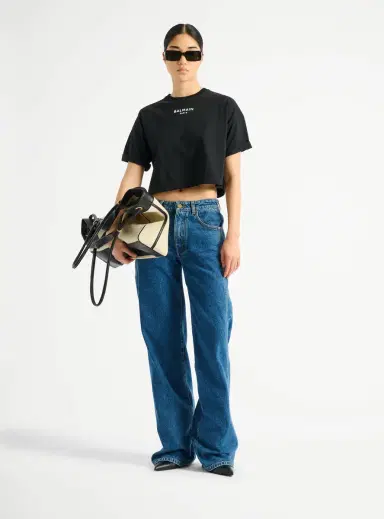Balmain Embroidered Paris T-shirt | Thumbnail 2 Balmain Embroidered Paris T-shirt | Thumbnail 2