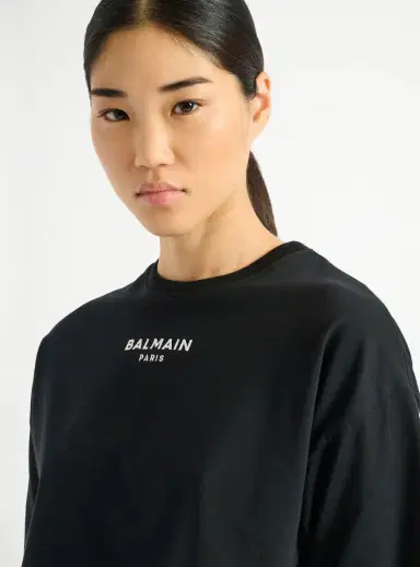 Balmain Embroidered Paris T-shirt | Thumbnail 5 Balmain Embroidered Paris T-shirt | Thumbnail 5
