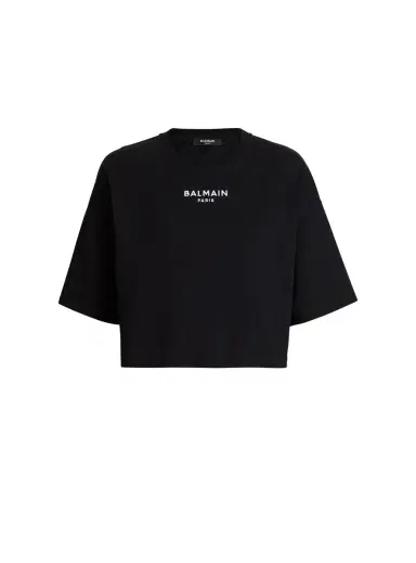 Balmain Embroidered Paris T-shirt | Thumbnail 1 Balmain Embroidered Paris T-shirt | Thumbnail 1