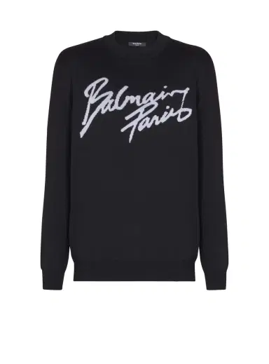 Balmain Merino wool jumper | Thumbnail 1 Balmain Merino wool jumper | Thumbnail 1