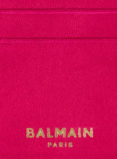Balmain Pulse lambskin leather card holder | Thumbnail 3 Balmain Pulse lambskin leather card holder | Thumbnail 3