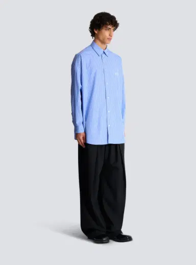 Balmain Relaxed shirt with stripes | Thumbnail 3 Balmain Relaxed shirt with stripes | Thumbnail 3
