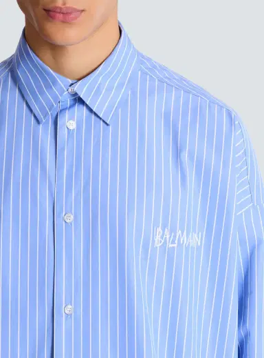 Balmain Relaxed shirt with stripes | Thumbnail 5 Balmain Relaxed shirt with stripes | Thumbnail 5