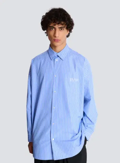 Balmain Relaxed shirt with stripes | Thumbnail 6 Balmain Relaxed shirt with stripes | Thumbnail 6