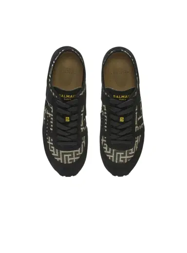 Balmain Racer 45 monogram jacquard sneakers | Thumbnail 7 Balmain Racer 45 monogram jacquard sneakers | Thumbnail 7