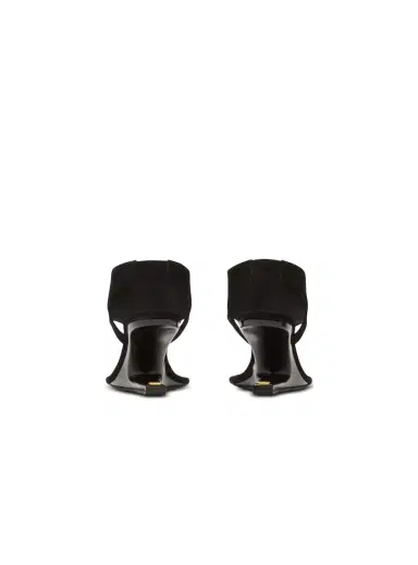 Balmain No Wedge suede sandals | Thumbnail 4 Balmain No Wedge suede sandals | Thumbnail 4