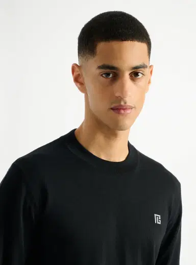 Balmain Fine silk and cotton jumper | Thumbnail 5 Balmain Fine silk and cotton jumper | Thumbnail 5