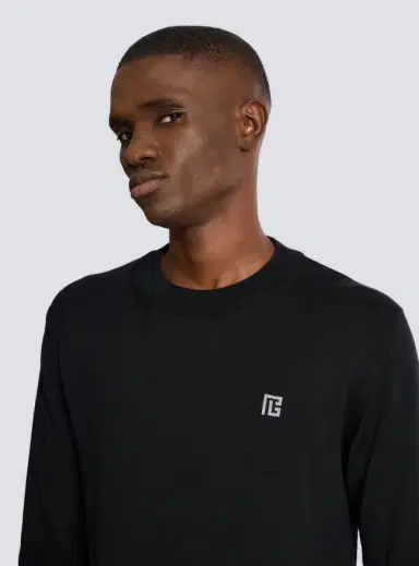 Balmain Fine silk and cotton jumper | Thumbnail 6 Balmain Fine silk and cotton jumper | Thumbnail 6