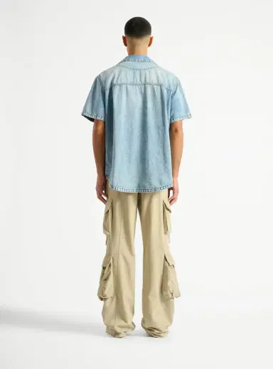 Balmain Light blue denim shirt | Thumbnail 4 Balmain Light blue denim shirt | Thumbnail 4