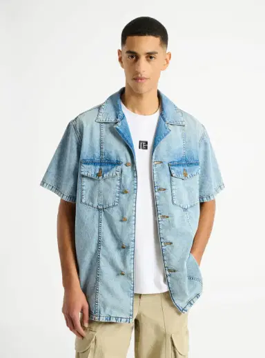 Balmain Light blue denim shirt | Thumbnail 7 Balmain Light blue denim shirt | Thumbnail 7