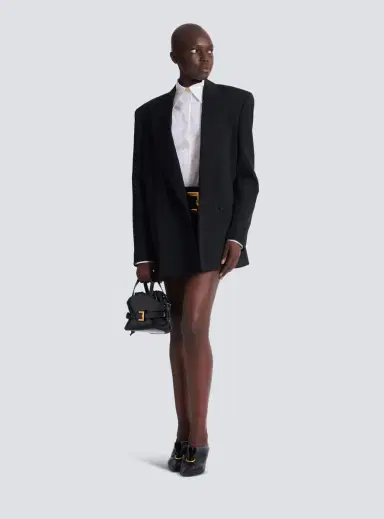 Balmain Oversized grain de poudre jacket | Thumbnail 2 Balmain Oversized grain de poudre jacket | Thumbnail 2