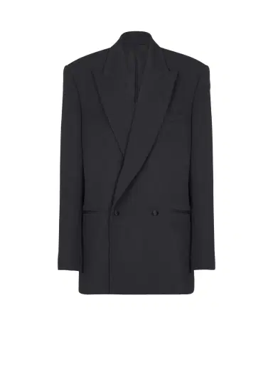 Balmain Oversized grain de poudre jacket | Thumbnail 1 Balmain Oversized grain de poudre jacket | Thumbnail 1