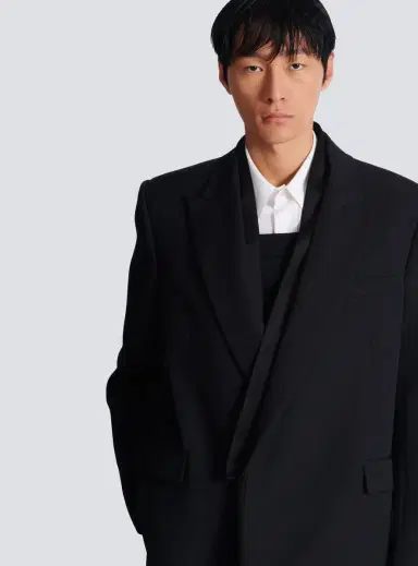 Balmain Grain de poudre 1-button jacket | Thumbnail 5 Balmain Grain de poudre 1-button jacket | Thumbnail 5