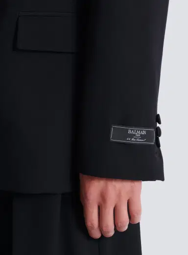 Balmain Grain de poudre 1-button jacket | Thumbnail 6 Balmain Grain de poudre 1-button jacket | Thumbnail 6