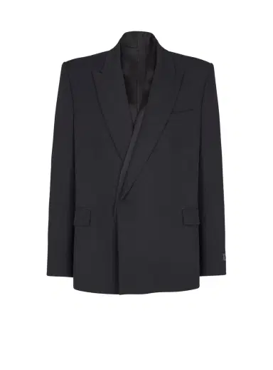 Balmain Grain de poudre 1-button jacket | Thumbnail 1 Balmain Grain de poudre 1-button jacket | Thumbnail 1
