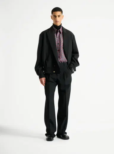 Balmain Printed silk shirt | Thumbnail 2 Balmain Printed silk shirt | Thumbnail 2