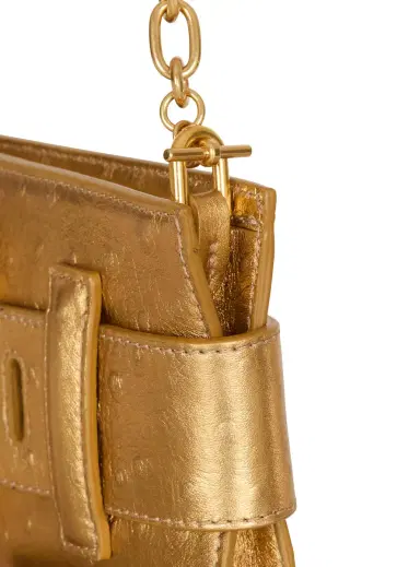 Balmain Anthem laminated leather clutch | Thumbnail 6 Balmain Anthem laminated leather clutch | Thumbnail 6