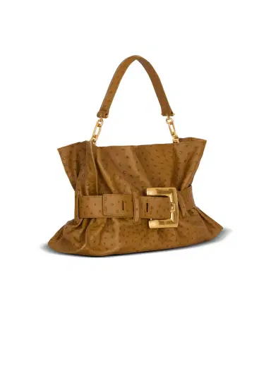 Balmain Medium Anthem bag in embossed calfskin | Thumbnail 2 Balmain Medium Anthem bag in embossed calfskin | Thumbnail 2