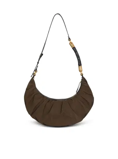 Balmain Ébène Hobo bag in nylon | Thumbnail 4 Balmain Ébène Hobo bag in nylon | Thumbnail 4