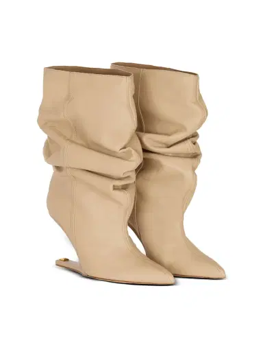 Balmain No Wedge smooth leather ankle boots | Thumbnail 3 Balmain No Wedge smooth leather ankle boots | Thumbnail 3