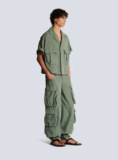 Balmain Cotton utility shirt | Thumbnail 3 Balmain Cotton utility shirt | Thumbnail 3