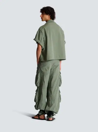 Balmain Cotton utility shirt | Thumbnail 4 Balmain Cotton utility shirt | Thumbnail 4