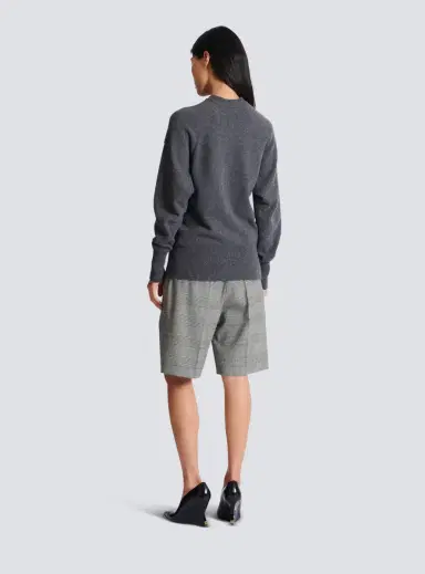 Balmain Buttoned eco-cashmere cardigan | Thumbnail 4 Balmain Buttoned eco-cashmere cardigan | Thumbnail 4