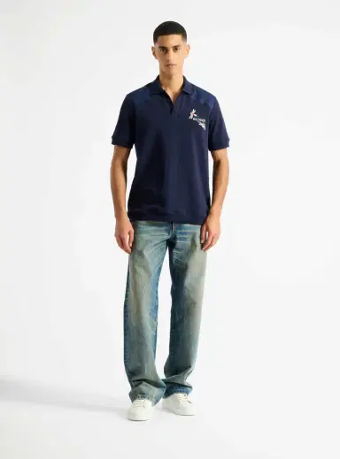 Balmain Embroidered Insect polo | Thumbnail 2 Balmain Embroidered Insect polo | Thumbnail 2
