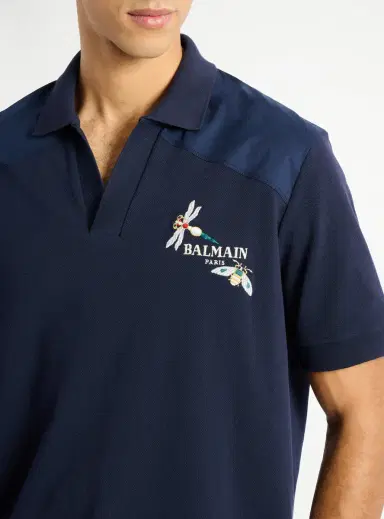 Balmain Embroidered Insect polo | Thumbnail 5 Balmain Embroidered Insect polo | Thumbnail 5